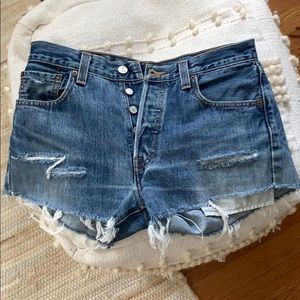 Levi's | Vintage 501 Button Fly Cutoff Jean Shorts
